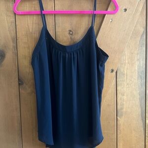 NWOT LOFT Navy Blue Camisole Top Sz M